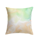 Radiant Rockstar's Rhythmic Reverie Indoor Pillow